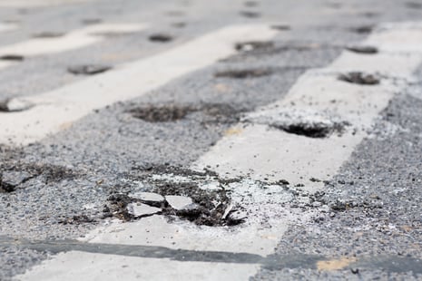 potholes